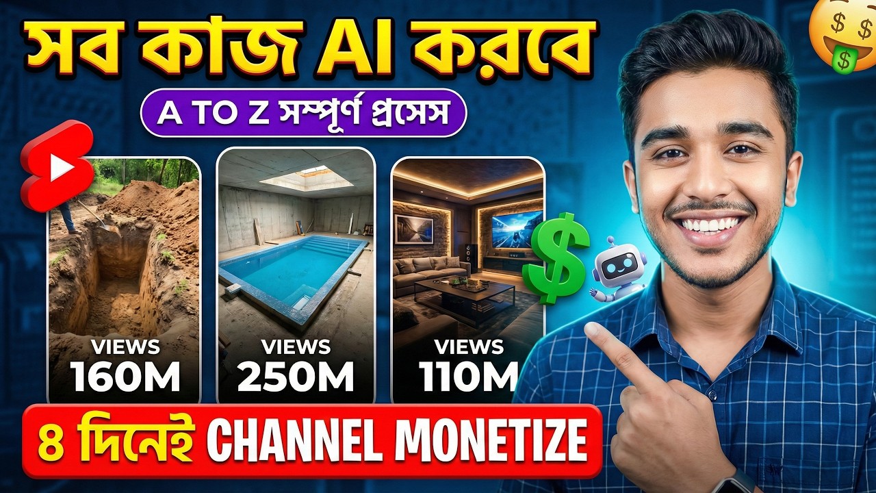 মাসে $6500+ Passive Income? শুধু মোবাইল দিয়ে Bunker Timelapse বানিয়ে | Make Bunker Timelaps Vedio