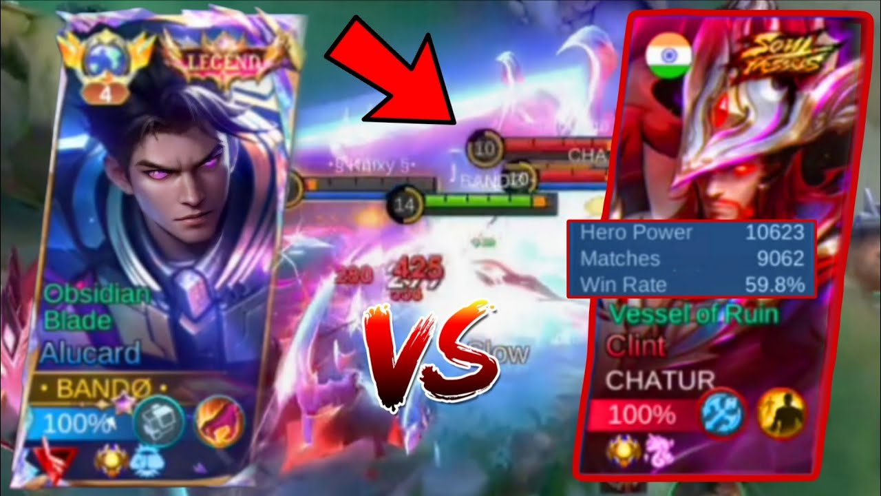 GLOBAL 1 ALUCARD vs 9k MATCHES CLINT IN RANKED!!🔥 | INTENSE MATCH | MLBB
