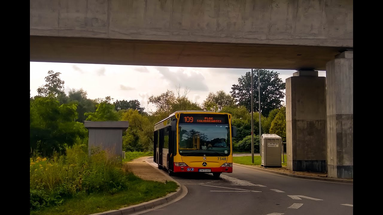 [MPK Wrocław] Mercedes-Benz Citaro O530 #7348 /109 kier. Plac Solidarności (ostatnie kursy linii)\