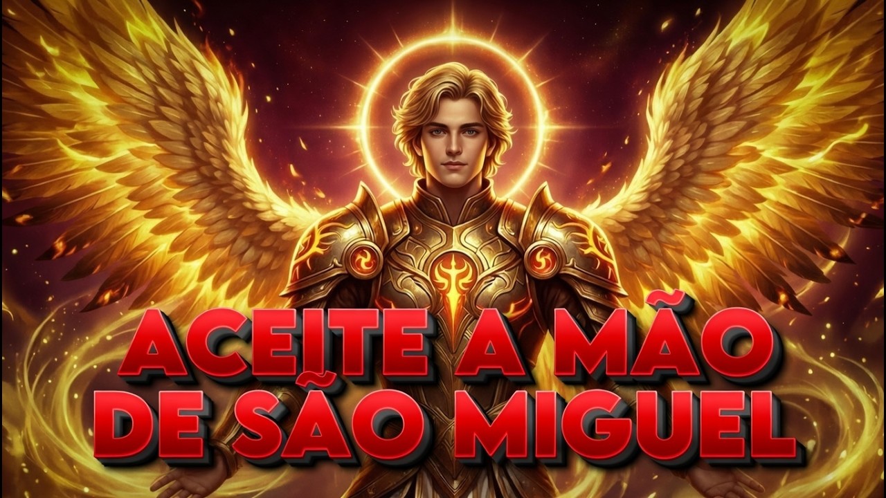 Aceite a Mão de São Miguel Arcanjo – Uma Mensagem Urgente Para Você Hoje.