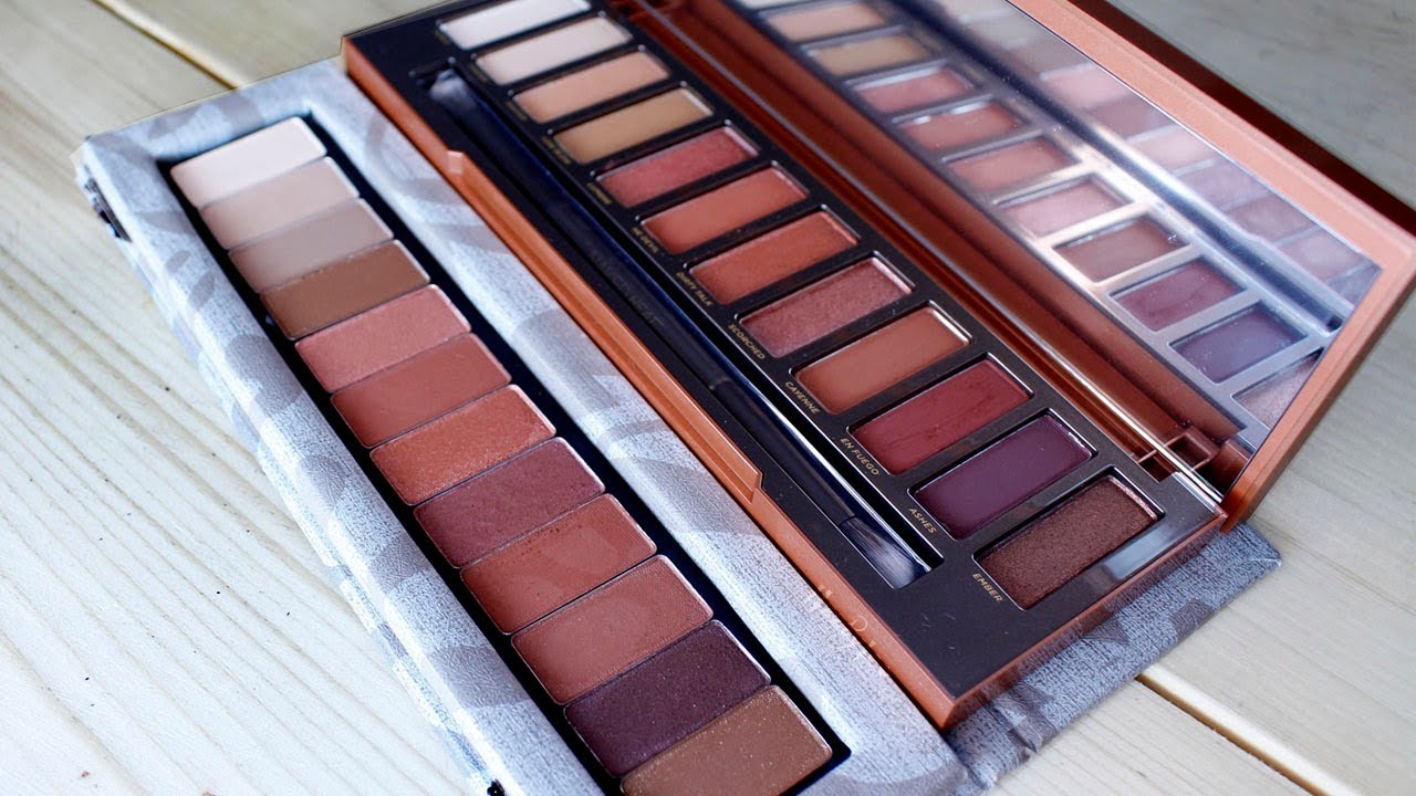 Haz tu paleta Naked Heat de Urban Decay con cuartetos de Bissu
