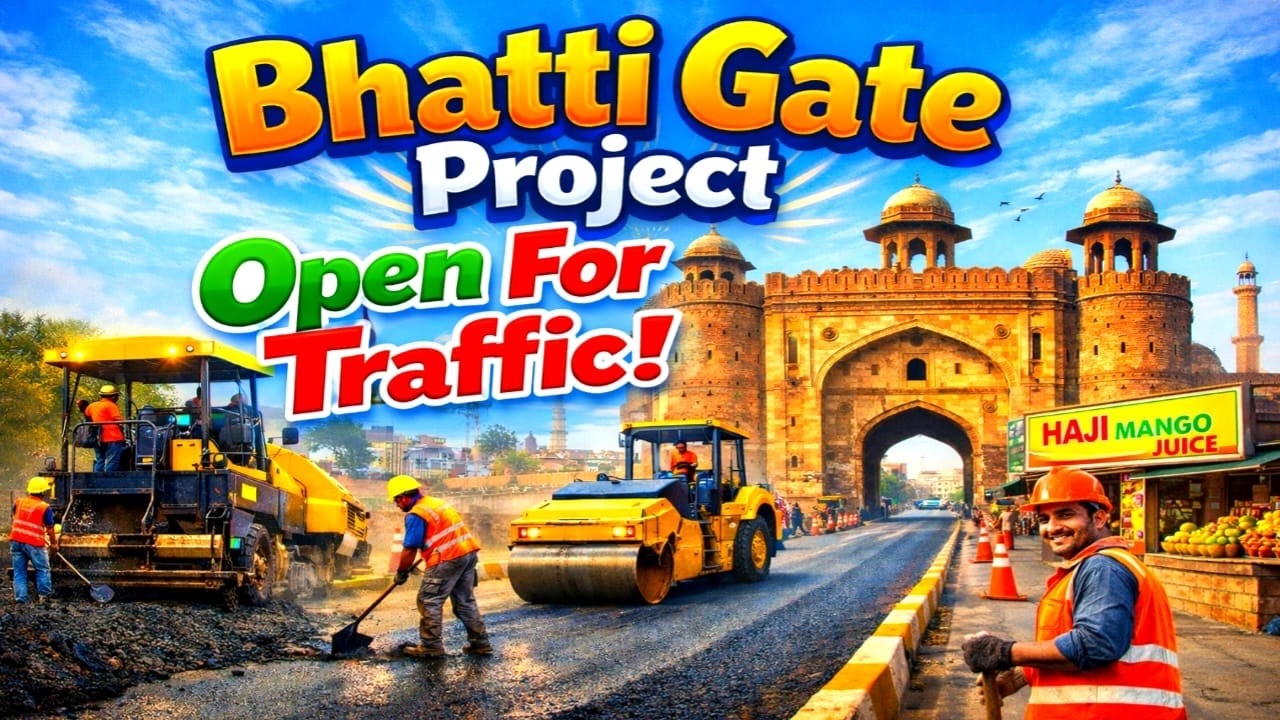 New Bhatti Gate Chowk Lahore ll Bhatti Gate New Road Open ll Latest Video Bhatti Chowk Lahore