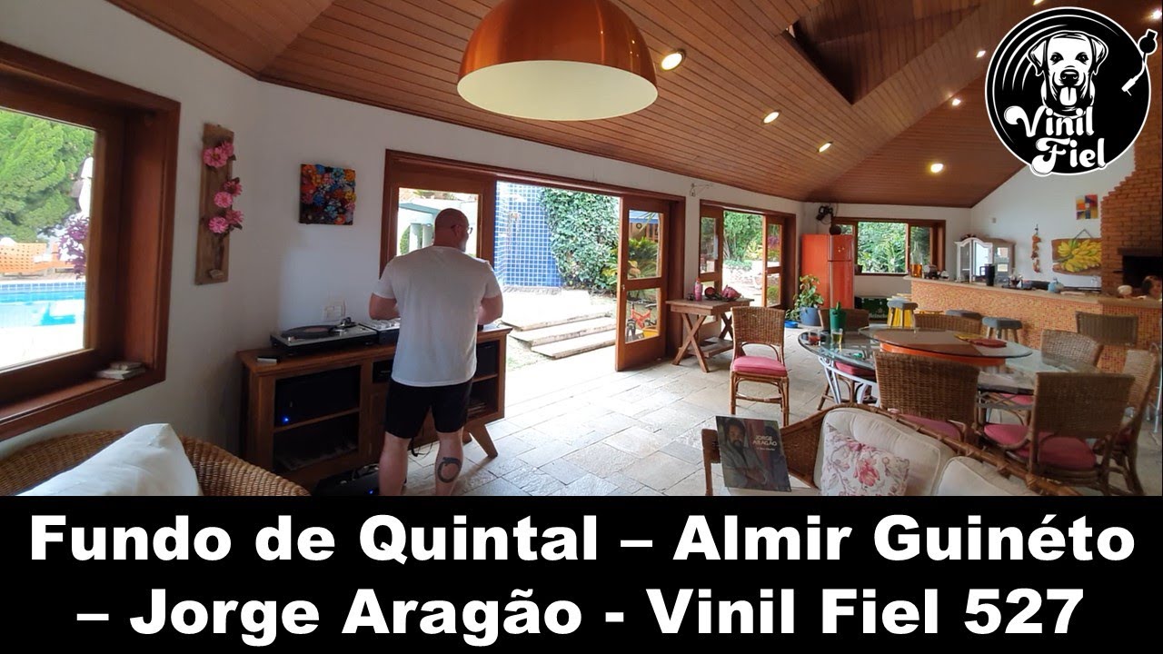 Fundo de Quintal - Almir Guinéto - Jorge Aragão - Samba - Vinil Fiel 527