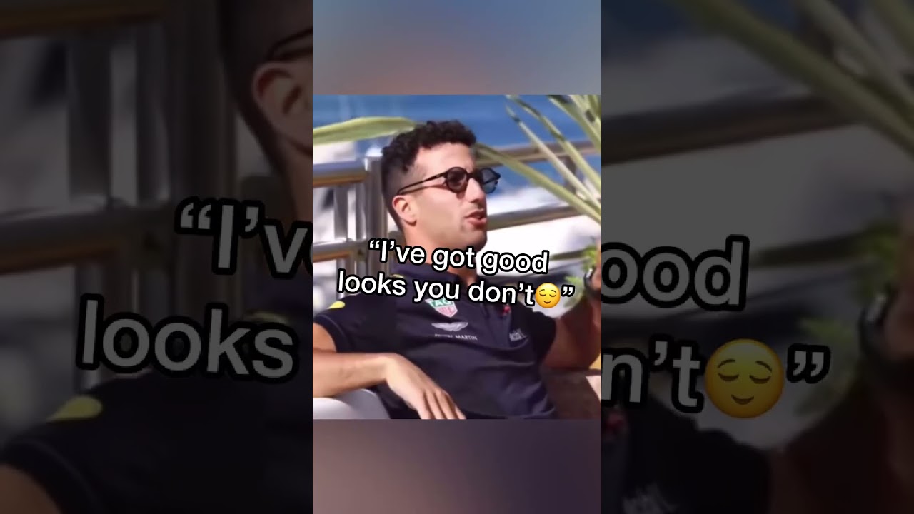 Daniel Ricciardo being✨iconic✨for 1 minute and 30 seconds🤣🤣🤣#landonorris #danielricciardo #f1 #fyp