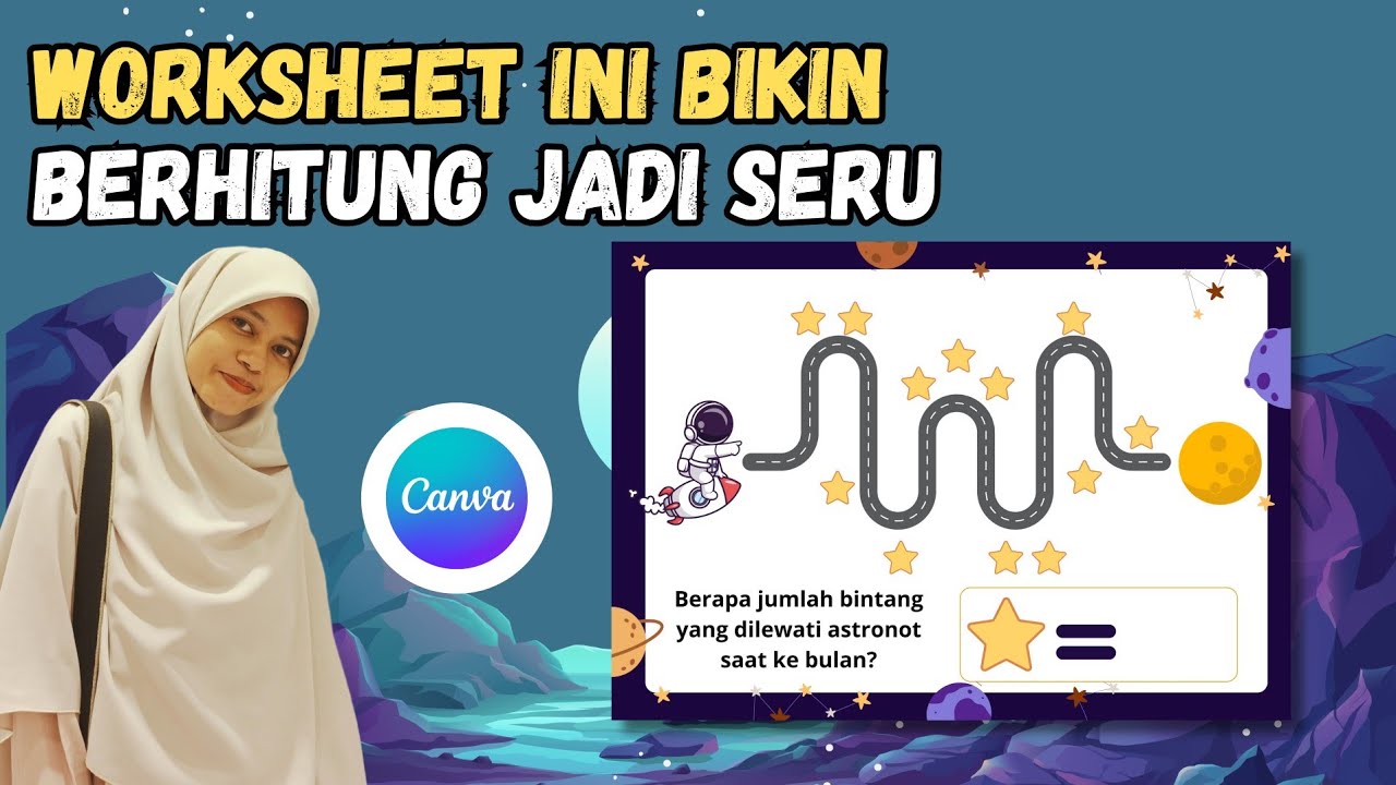 Cara Bikin Worksheet Matematika untuk Anak di Canva