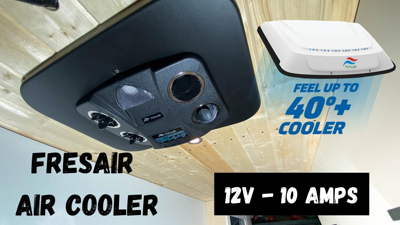 VANLIFE AIR CONDITIONING | Fresair | Ultra efficient | Full TUTORIAL [NEW]