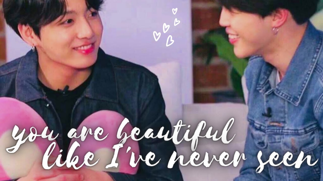 you are beautiful like I've never seen - jimin and jungkook (jikook - kookmin)