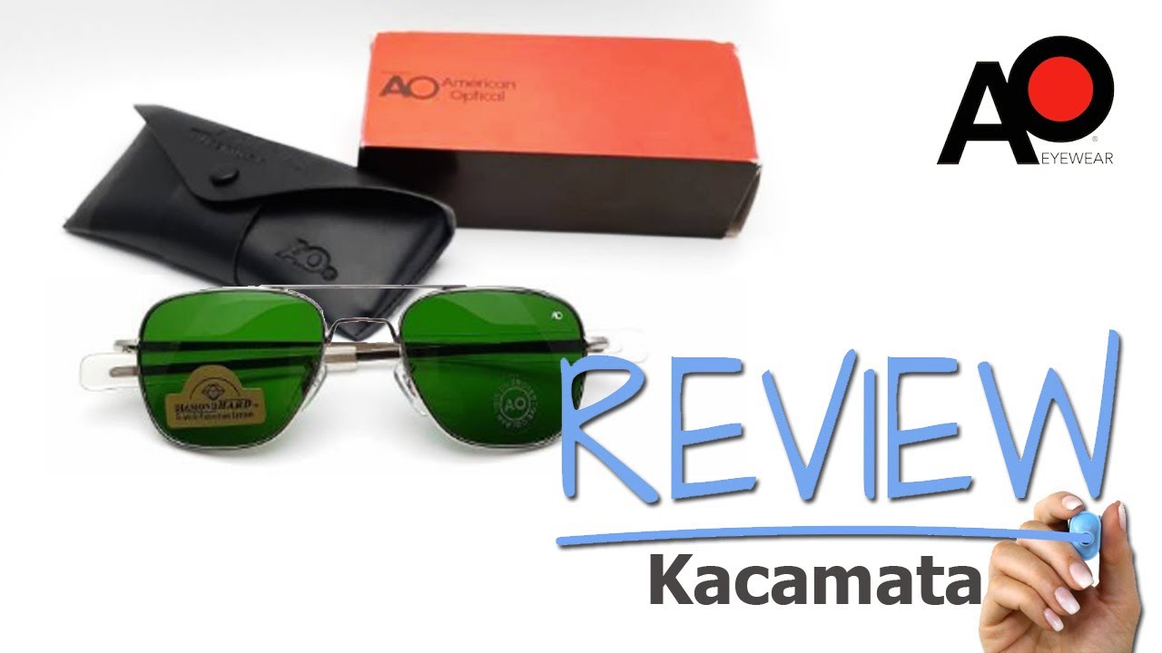 Review Sunglasses AO American Optical Pilot Lensa Kaca Frame Keren