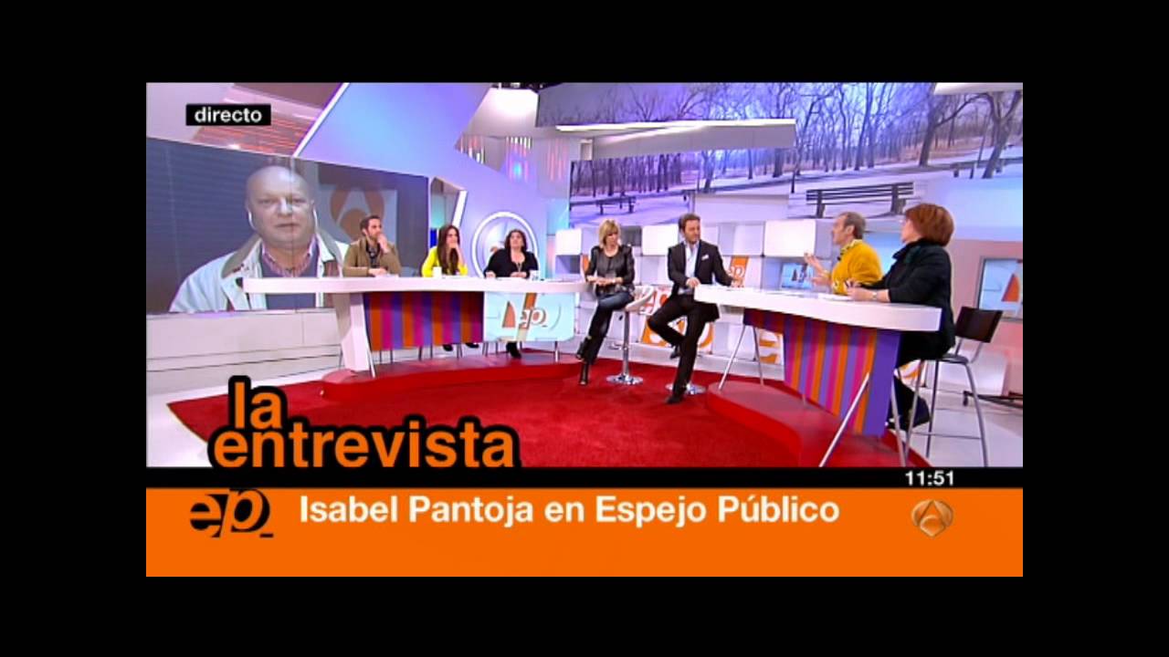 Isabel Pantoja en Espejo Público (03-02-2012) PARTE 2/3