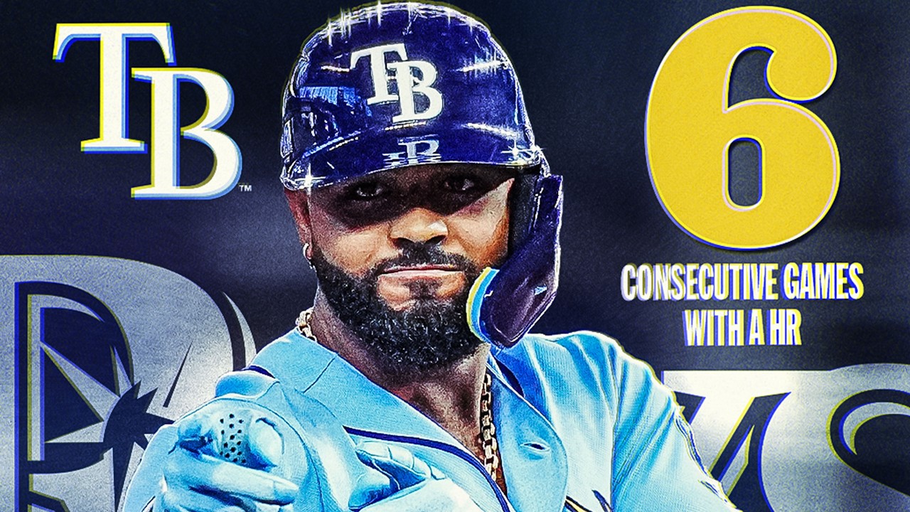 All 8 of Junior Caminero's homers in his last 6 games! (At 22, he makes Modern Era history 🔥)