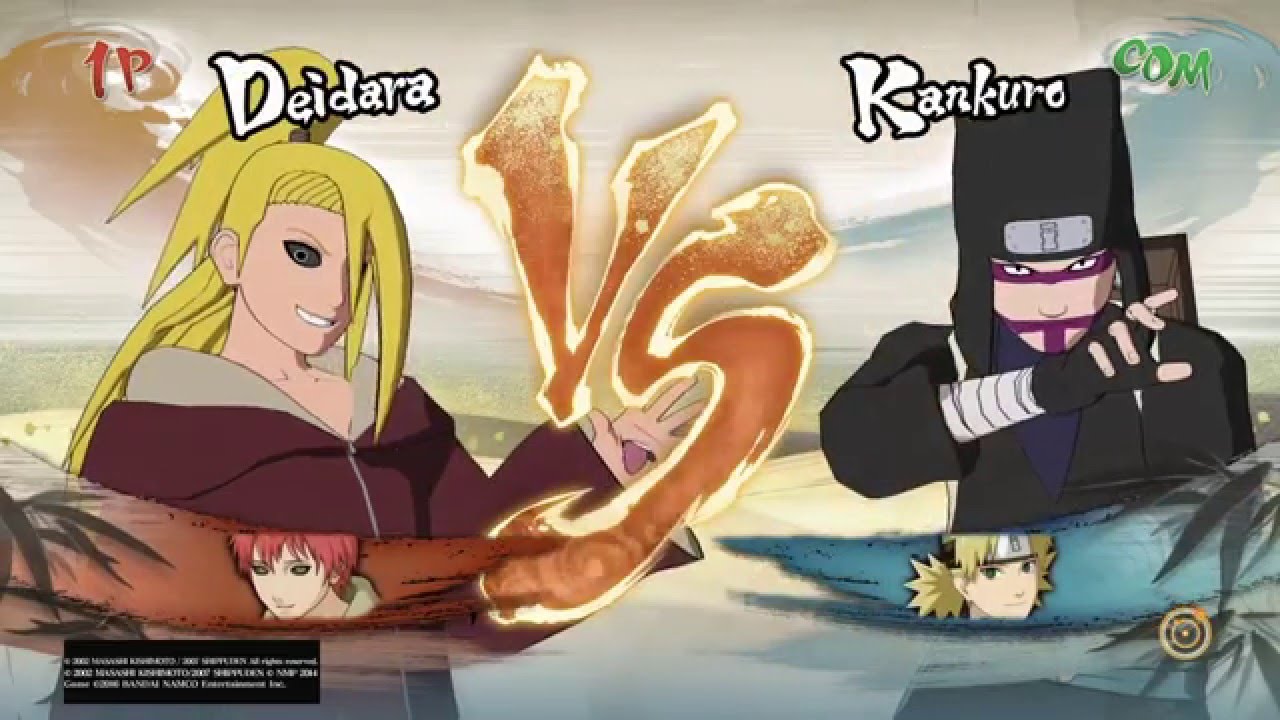 NARUTO SHIPPUDEN: Ultimate Ninja STORM 4 - Deidara & Sasori (Reanimation) vs Kankuro & Temari