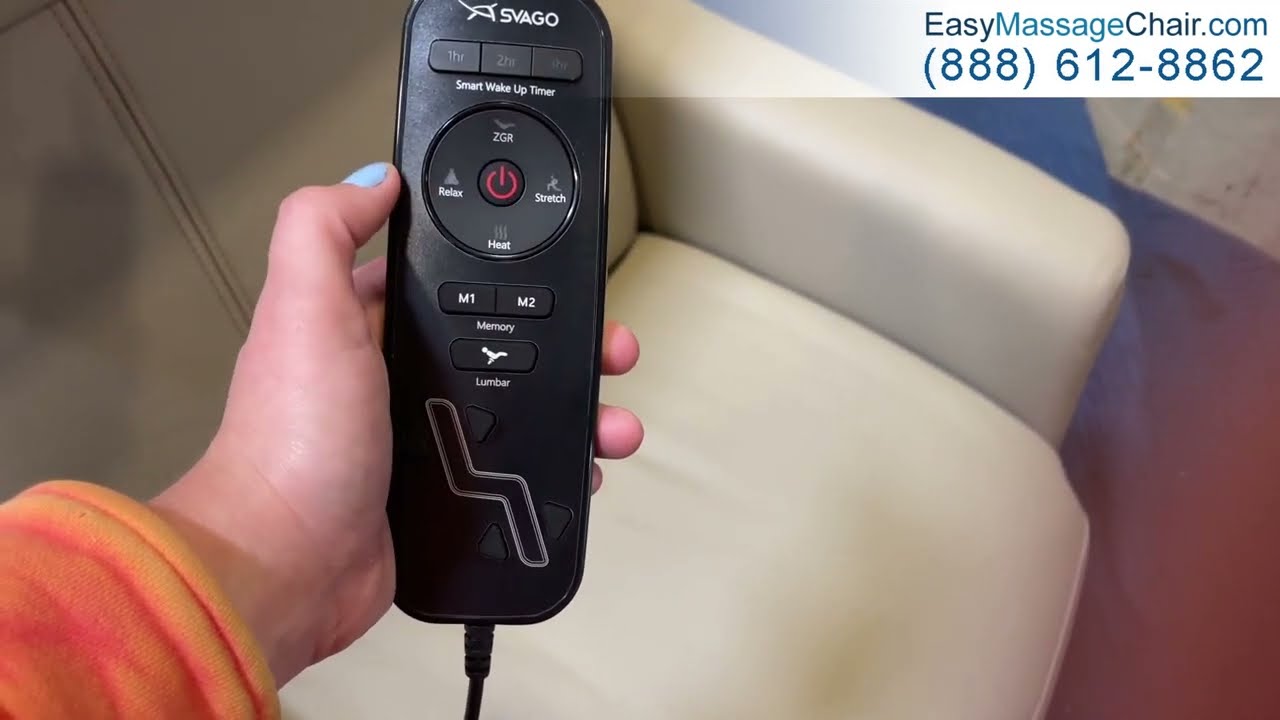 How To Operate The Svago Swivel Zero Gravity Massage Recliner