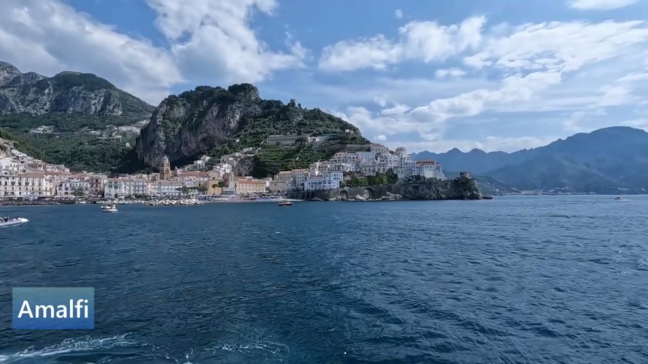 2023/05/26-1 Amalfi Coast: Ferry from Salerno to Positano
