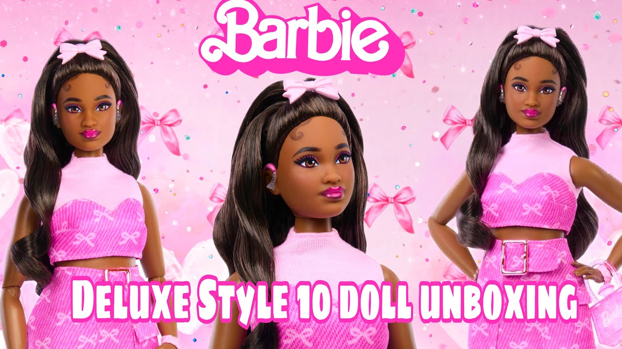 Распаковка куклы Барби Deluxe Style #10 🎀