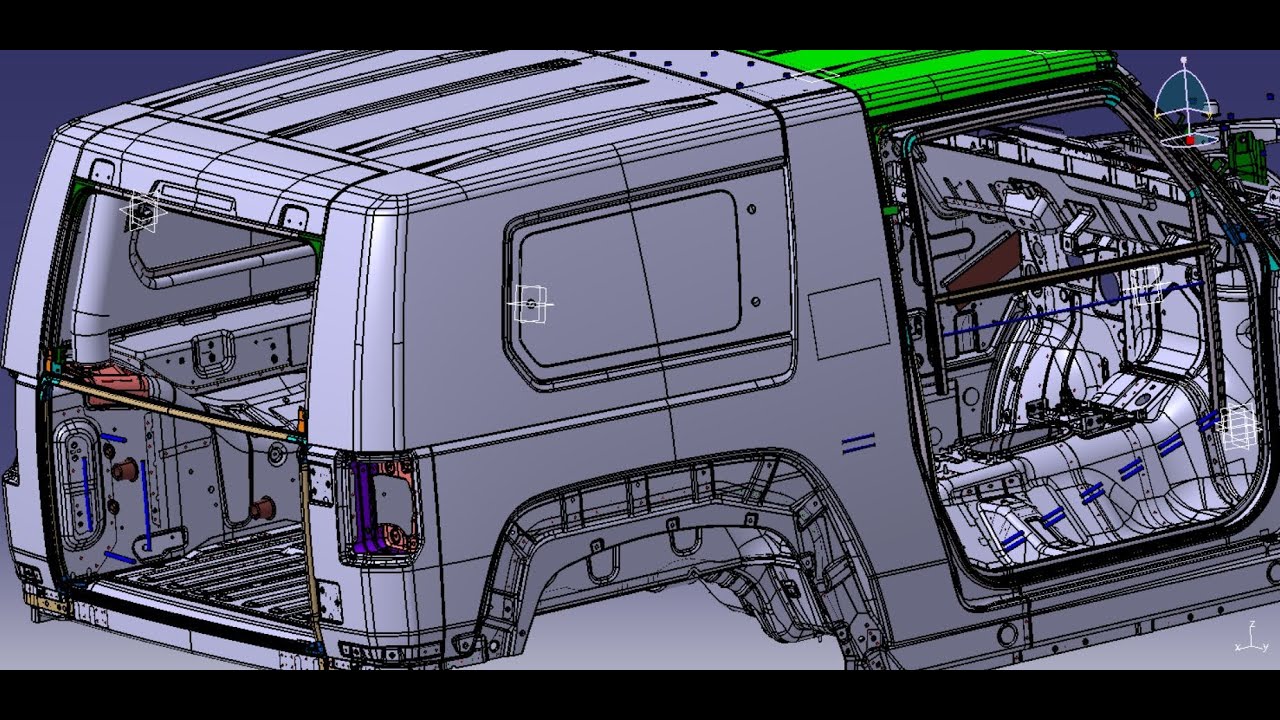 Mercedes G63 style car-industrial 3D model machine-world.net P849