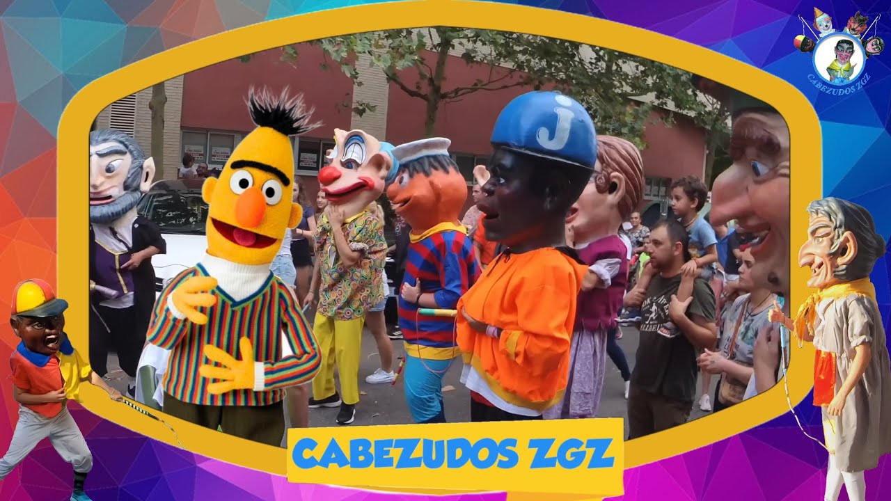 Cabezudos La Jota (Viernes Tarde 07-07-2023)