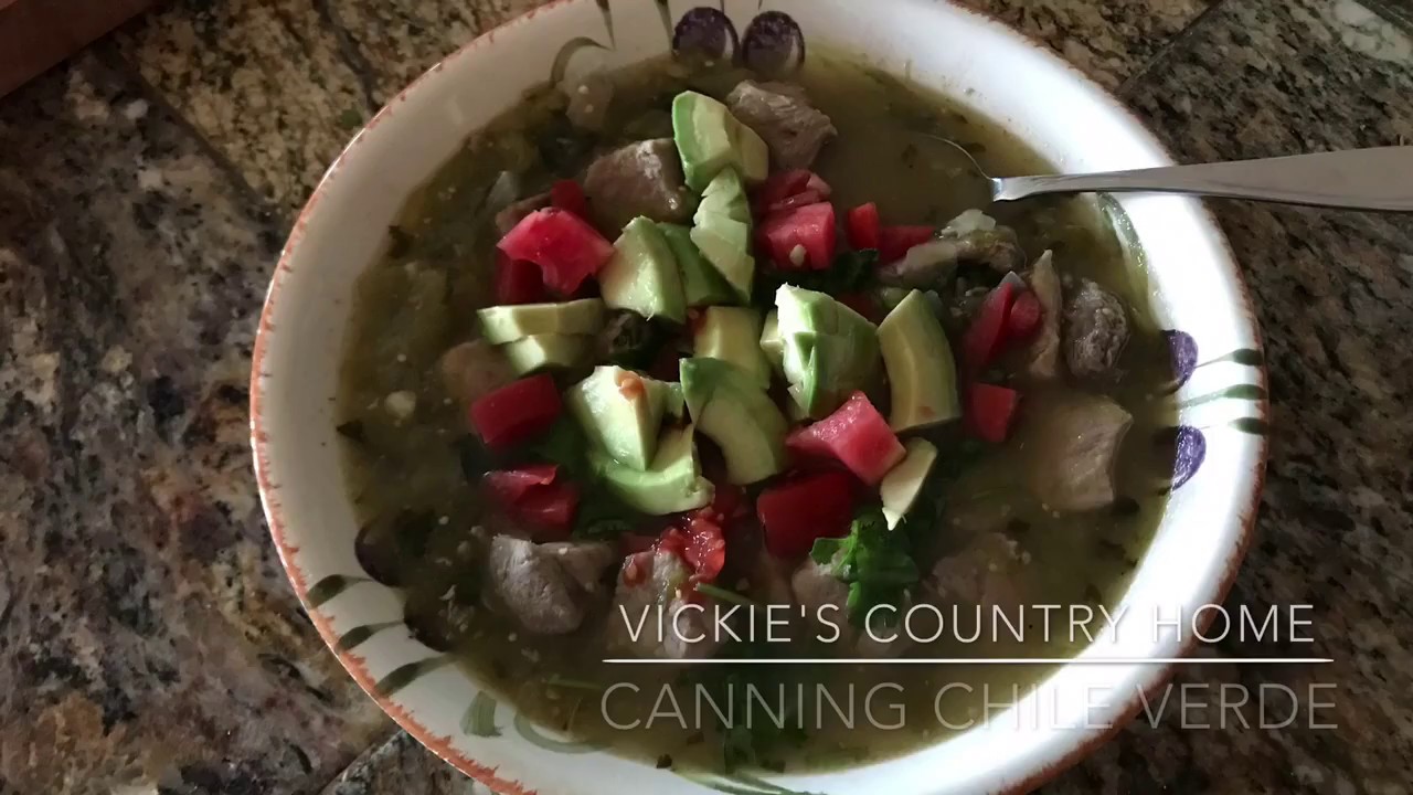 Canning Chile Verde