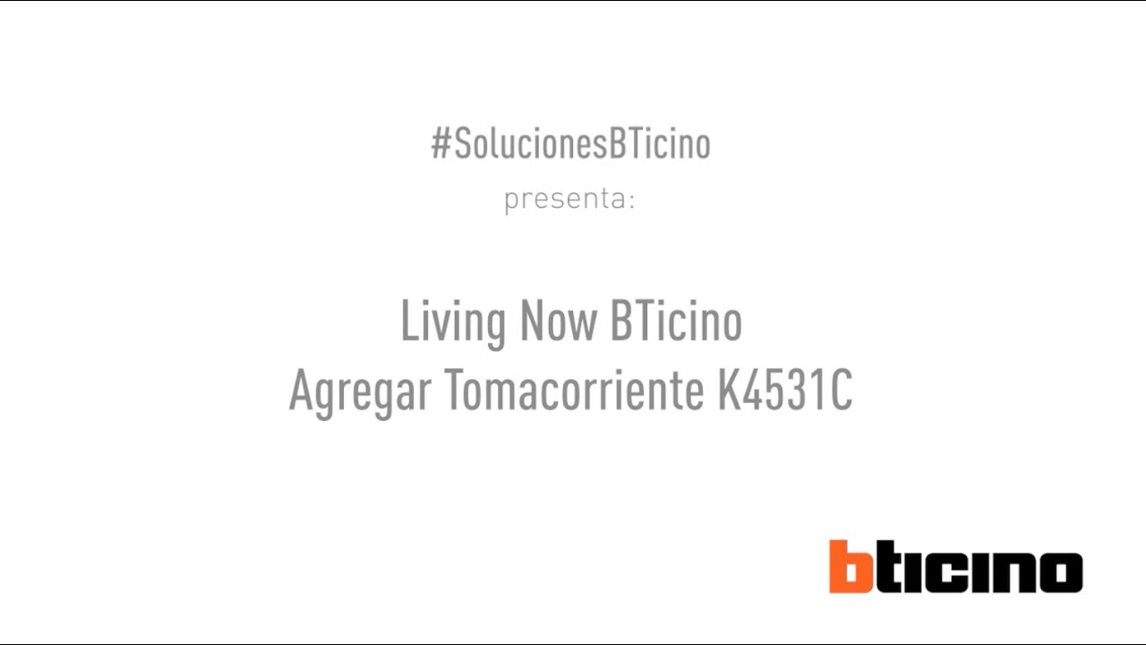 Living Now – Video Práctico – Puesta en marcha tomacorreintes conectado Art. K4531C