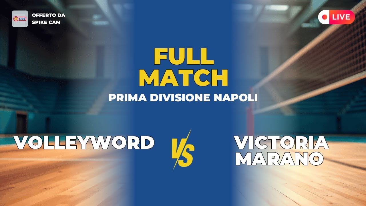 Volleyword vs Victoria marano | Prima divisione Napoli