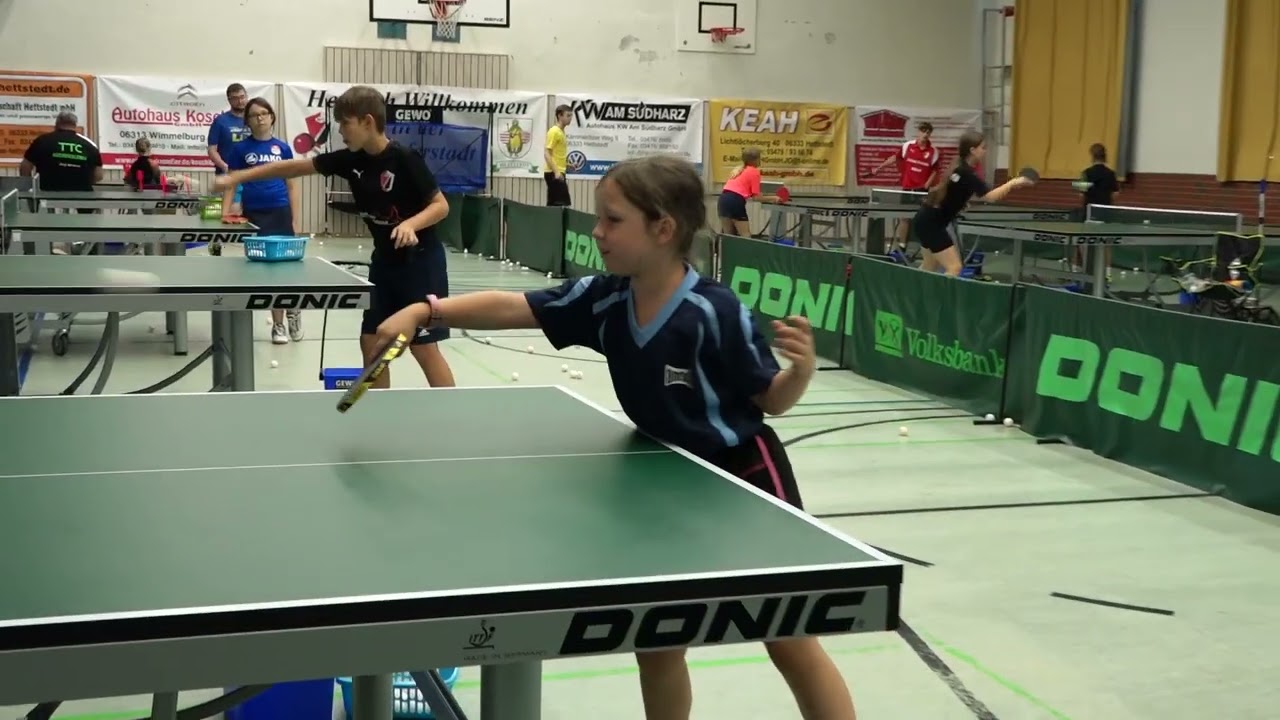 PUNKTum Tischtennis-Trainingslager beim MSV Hettstedt