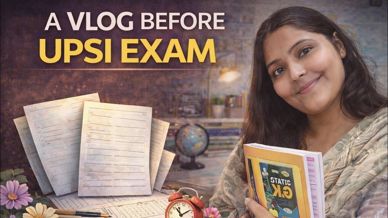 MY LAST MOCK TEST SCORE BEFORE UPSI EXAM | LAST ONE DAY OF EXAM | #pcsworld #upsi #upsivlog 