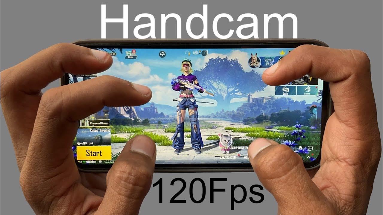 iPhone 13 Pro 120Fps Handcam Test Smooth Gameplay Pubg Mobile