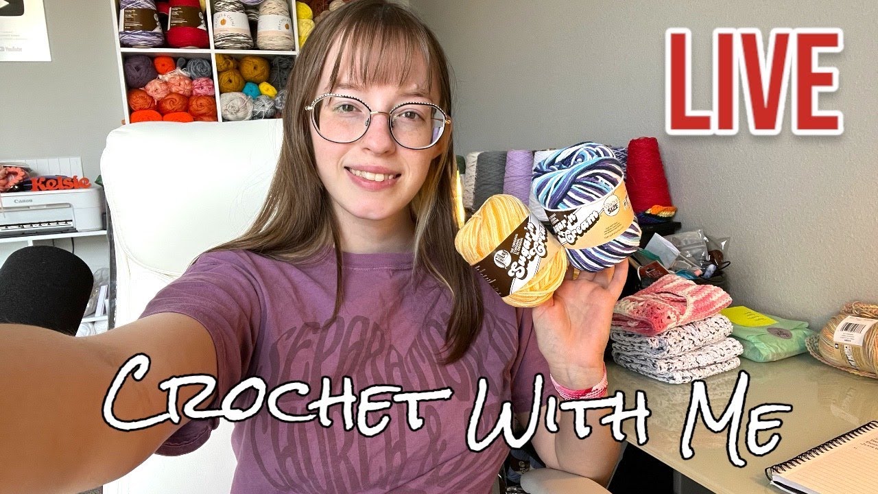 First Live! Crochet and Hangout 05/07/23