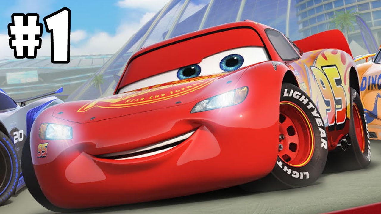 Cars 3: Driven to Win - Walkthrough - Part 1 - Rookie Racing Cup (HD) [1080p60FPS]