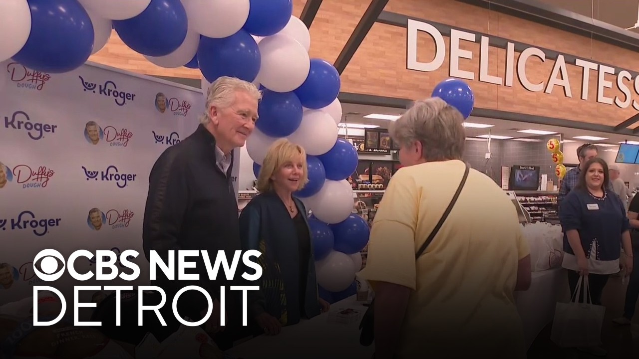 Actors Patrick Duffy, Linda Purl visit Michigan Kroger store for launch of bread product