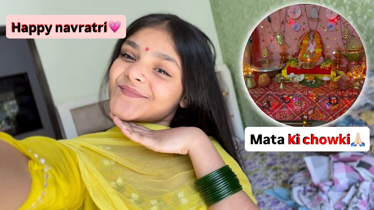 Happy Navratri🥹🙏🏻#Riya_chawariya__