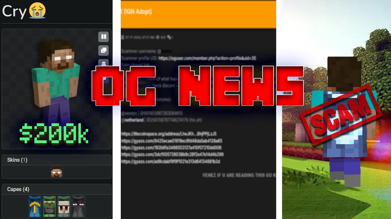 OG News - $200k Account, New Cape, & More!