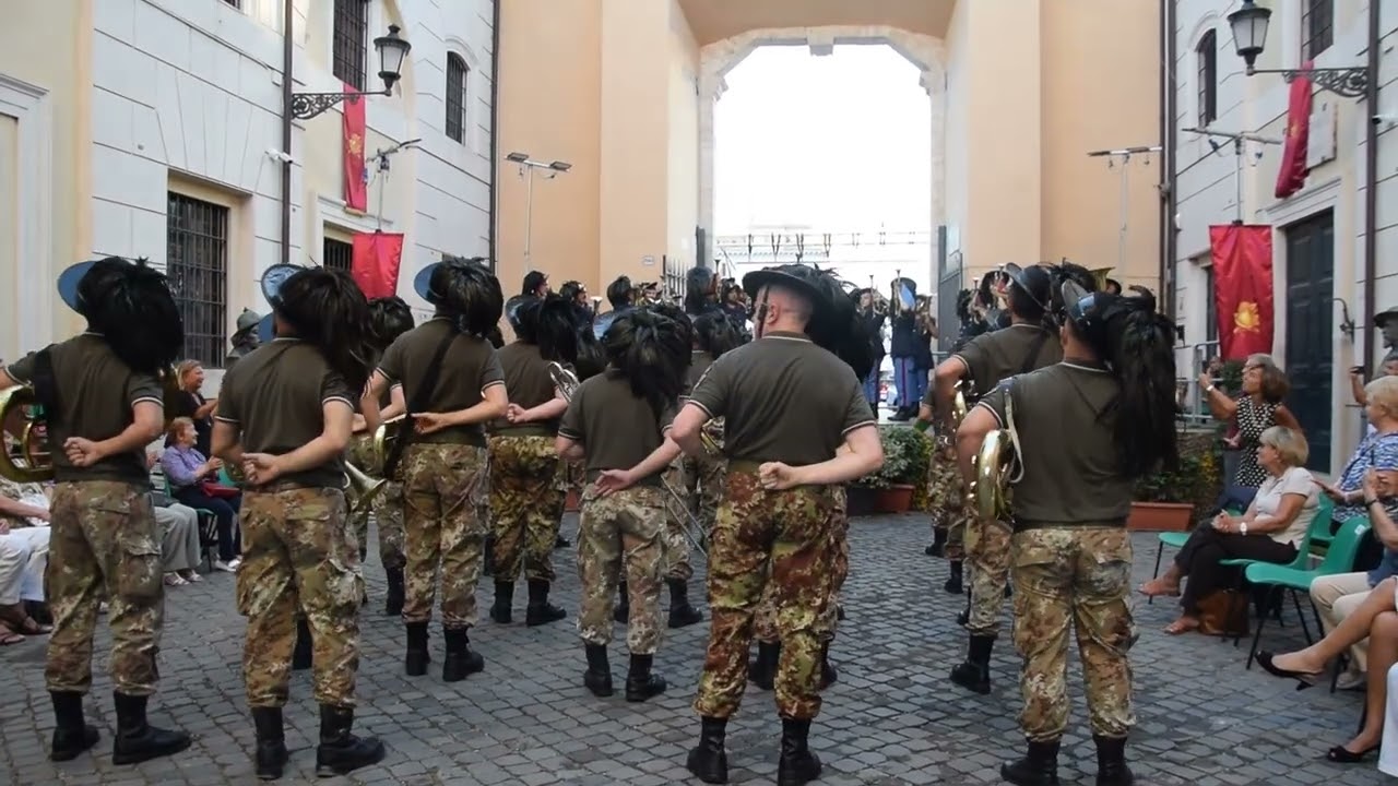 Fanfare dei Bersaglieri di Roma e Guidonia a Porta Pia