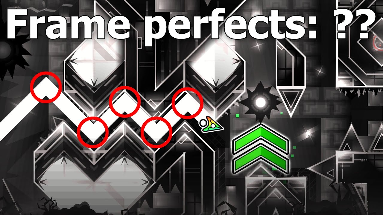 UNKNOWN with Frame Perfects counter &mdash; Geometry Dash