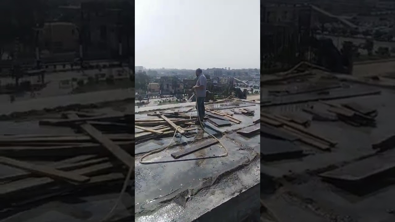 curing procedure. water ponding