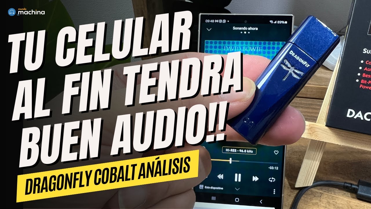 ¡Tu teléfono o laptop tendrán un audio INCREÍBLE! | Revisamos el Dragonfly Cobalt DAC 🎶