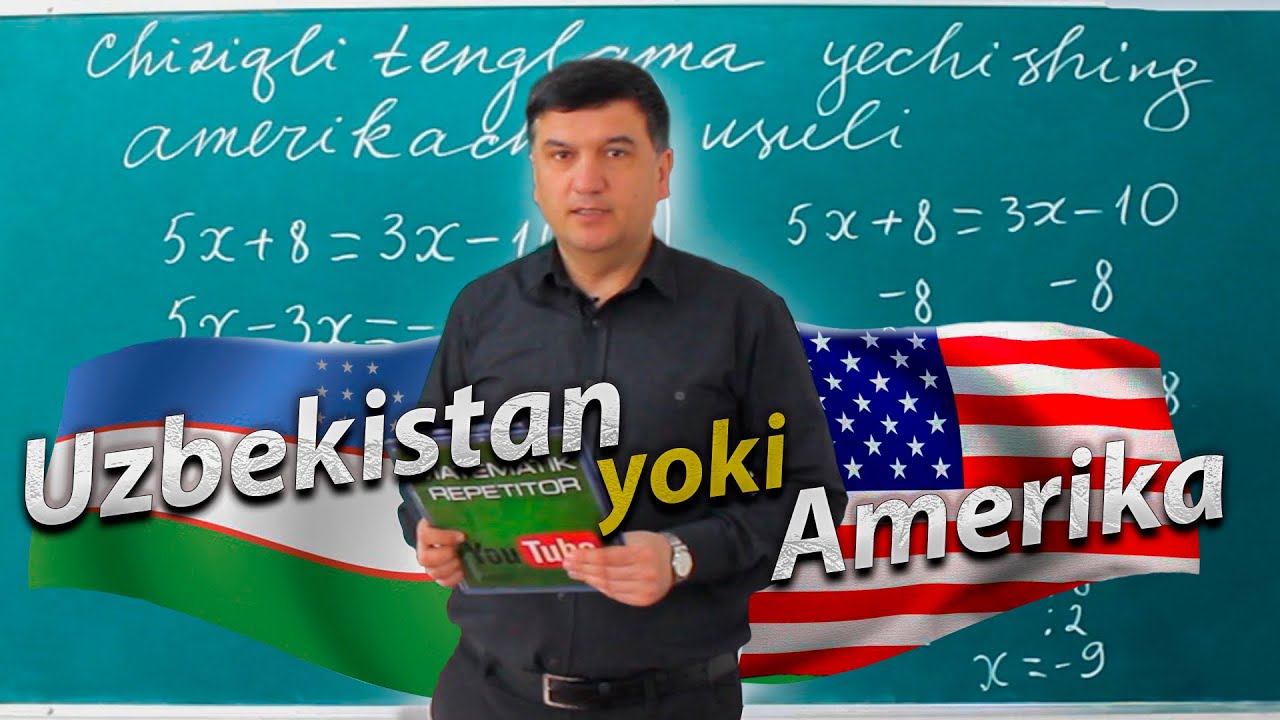 Chiziqli tenglamalarni yechishning amerikacha usuli.  Matematika.