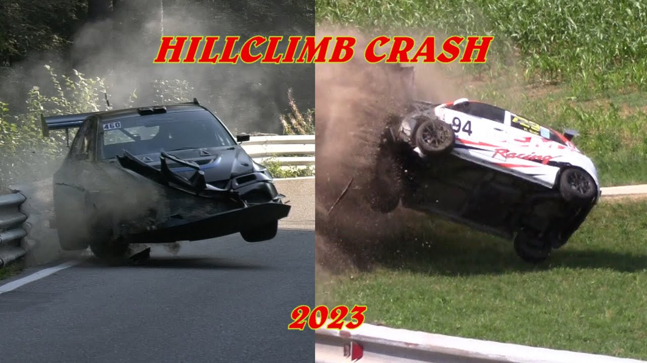Best of Hillclimb Crash 2023 | Crash & Fail Compilation | Bergrennen - Course de C&ocirc;te - Cronoscalate
