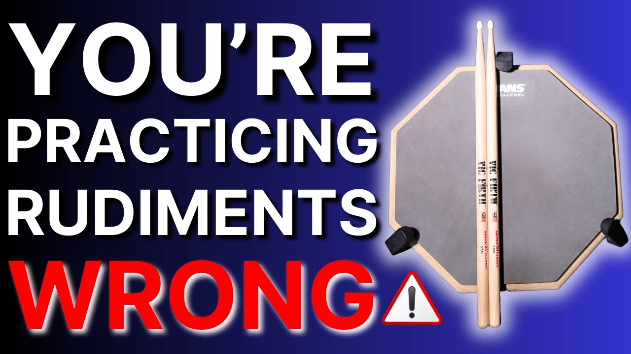 These 4 Drum Strokes Will Transform Your Rudiments