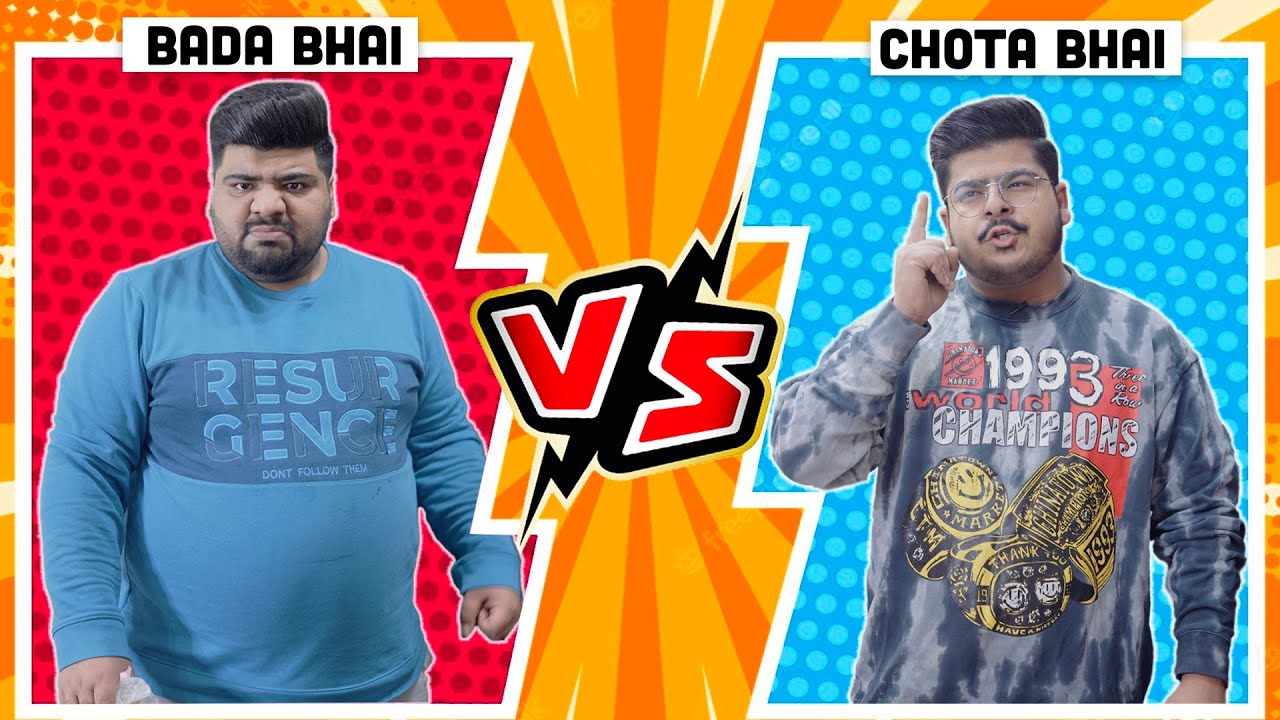 Bada Bhai Vs Chota Bhai | Unique MicroFilms | Comedy Skit | UMF