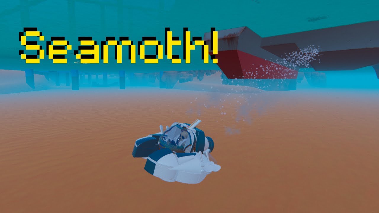 Seamoth in Trailmakers! How to make small builds
