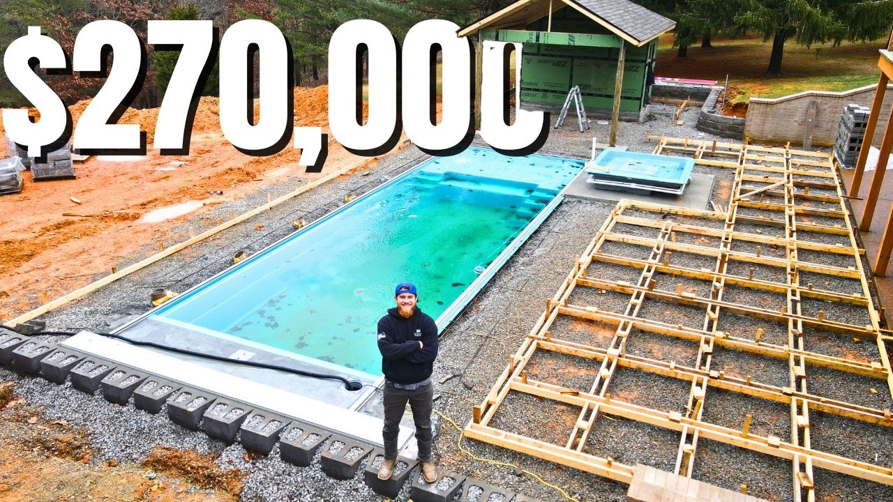 $270,000 Fiberglass Pool Installation [BTS]