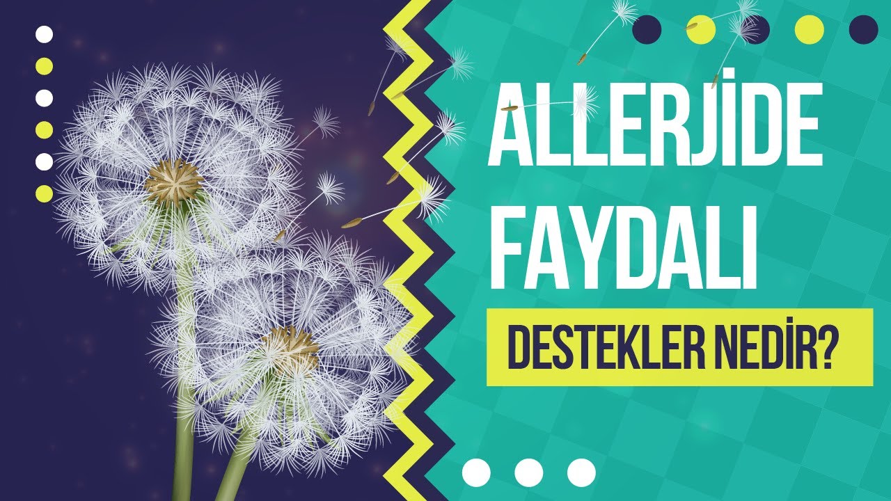 Baharı Doyasıya Yaşayın! Allerjide Faydalı Destekler (Polen ve Bahar Allerjisine Ne İyi Gelir?)