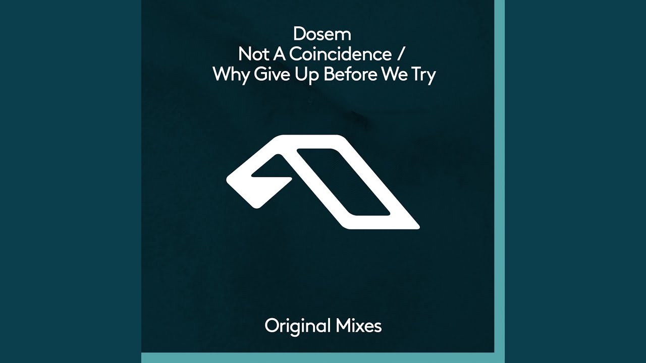 Why Give Up Before We Try (Extended Mix)