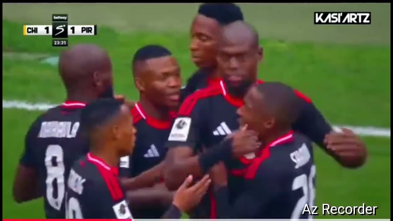 🚨EVIDENCE MAKGOPA GOAL AGAINST KAIZER CHIEFS 😱 #sowetoderby #soweto #orlandopiratesfc #football