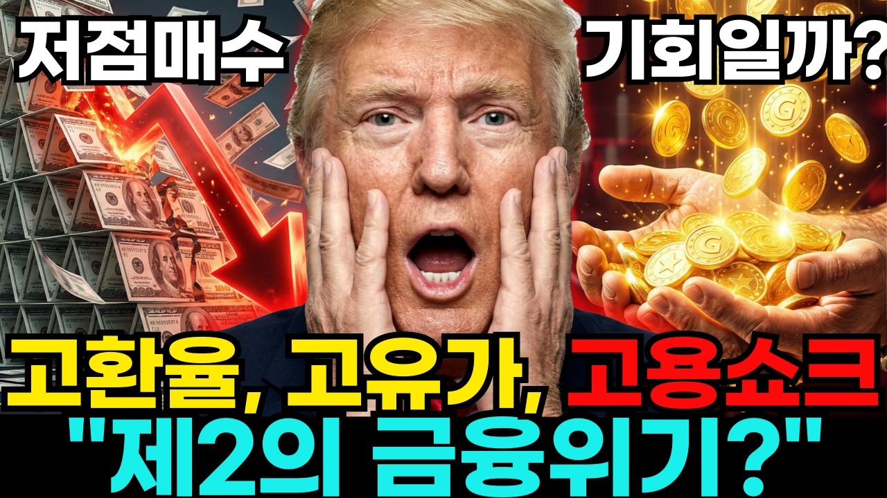 🚨고유가·고환율 폭발ㅣ“리먼·닷컴 다음ㅣ세 번째 금융위기 시작됐다📉폭락장은 부자 될 기회! ㅣ“지금 시장 미쳤다ㅣ고유가가 만든 위기” 주식시장 이렇게 됩니다🚨#코스피#나스닥