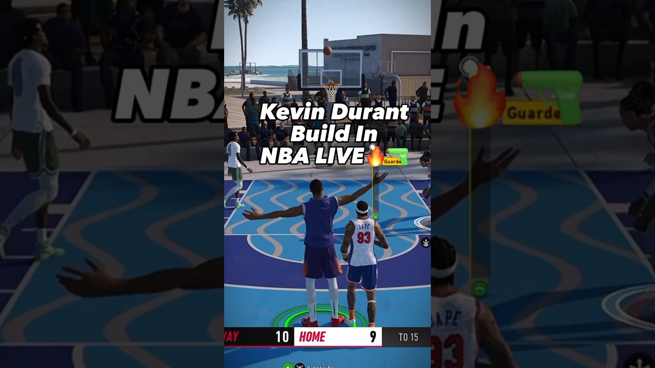KEVIN DURANT BUILD GOES CRAZY IN NBA LIVE #nbalive #easports #gaming #nba2k23 #kevindurant #kd