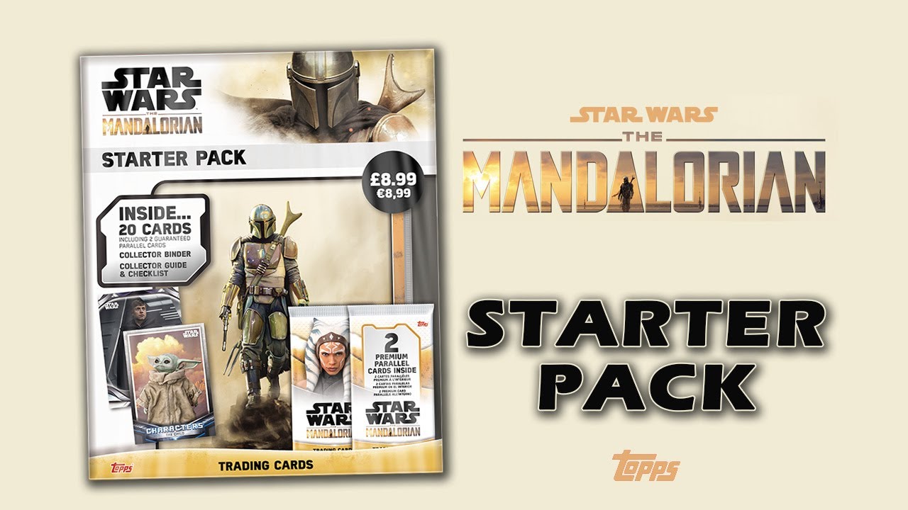 TOPPS Star Wars: The Mandalorian Trading Cards - STARTER PACK