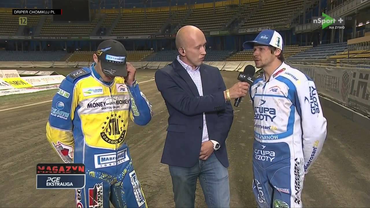21.6 2015 - Stal Gorzów - Unia Tarnów - Janusz Kołodziej i Bartosz Zmarzlik w Magazynie Żużlowym