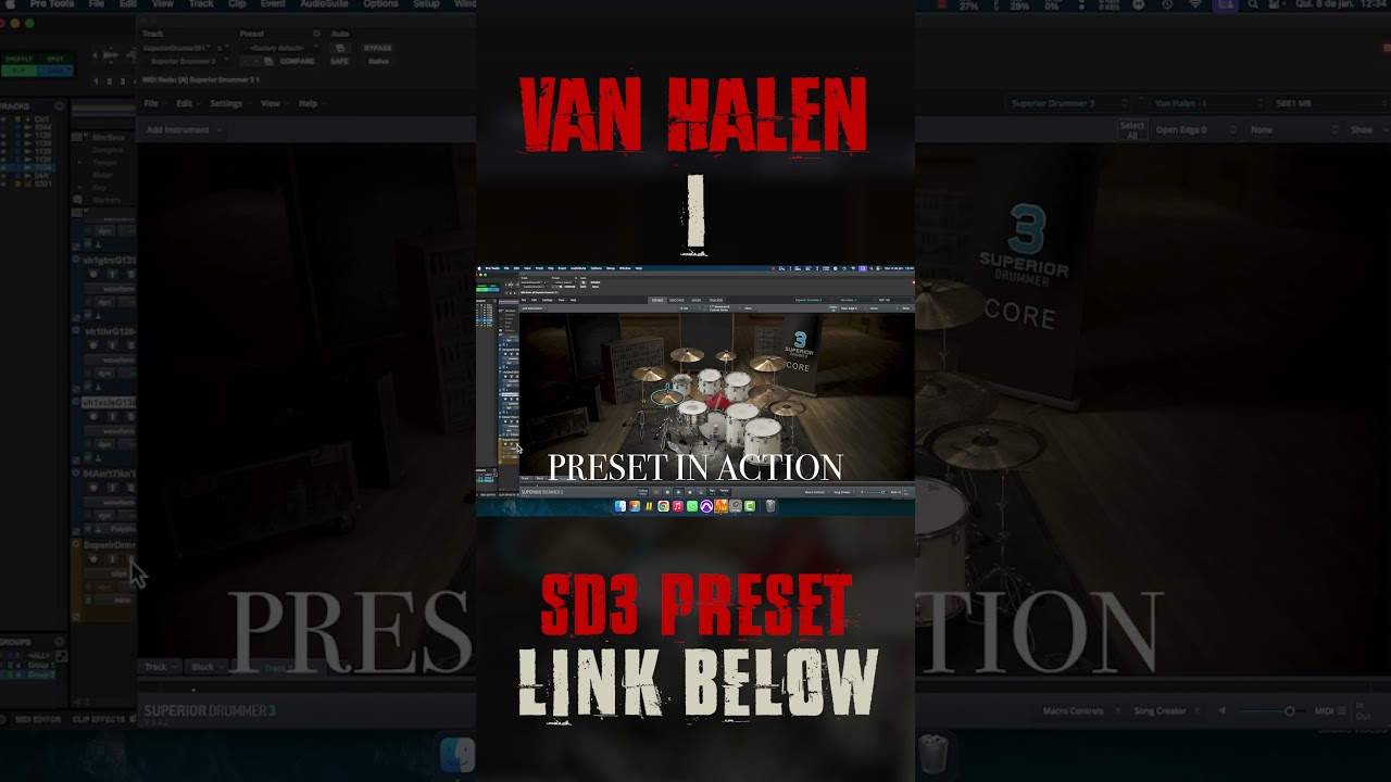 Superior Drummer 3 - Van Halen - I  [PRESET]