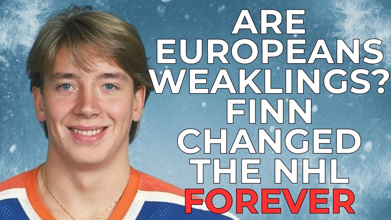 The Finnish sniper who silenced the entire NHL